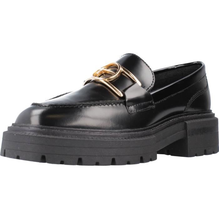Mocassin Femme Tamaris 128431 Noir Semelle Gomme Talon 4cm Noir Cdiscount Chaussures