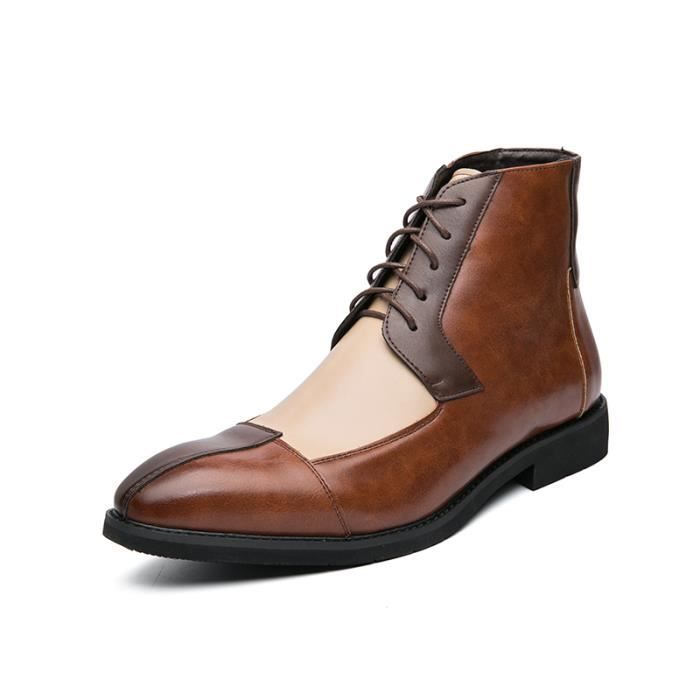 Bottine shop talon homme