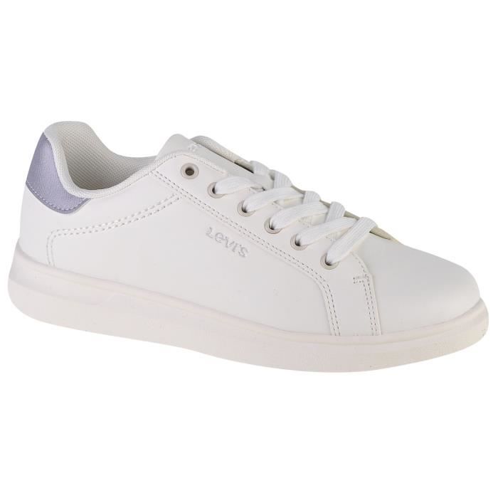 Levi s Ellis 233415 681 50 Femme Blanc sneakers Blanc Cdiscount Chaussures