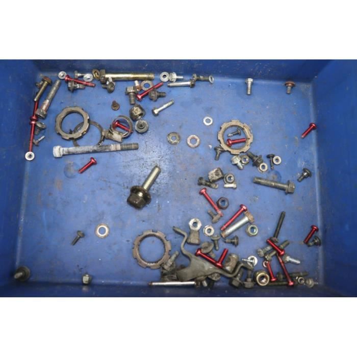 Kit Visserie Scooter Peugeot 50 Trekker - Vis BTR Et Cruciformes Noires Replay - Fixation Carrosserie Complète