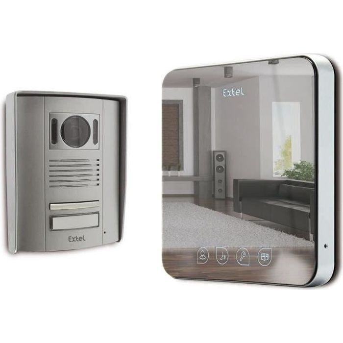 extel visiophone connect avec grand écran 18 cm