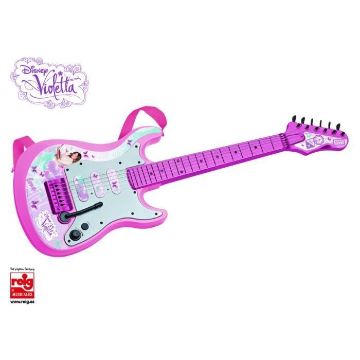 Guitar électrique enfant lumineuse guitare fan Wingda rose – Orca