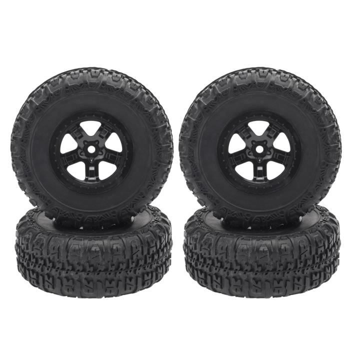 INJORA 4pcs 1,9 Pneus RC Crawler Pneus pour 1/10 Axial SCX10 Pro SCX10 III D90 D110 TF2 Tamiya