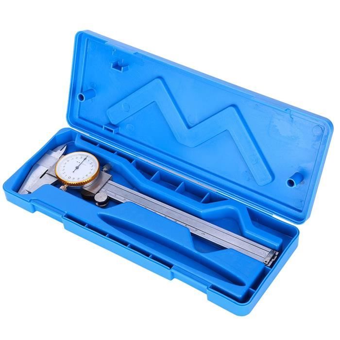 Pied à Coulisse GGUFAY 150mm - 3 Pièces Plastique Précises - Pour Bricolage, Modélisme Ou Scolaire