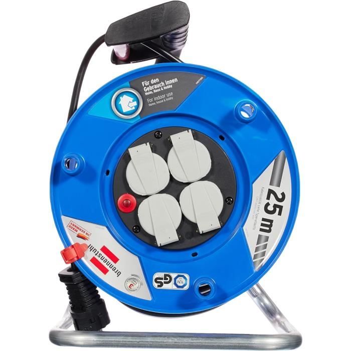 Bachmann Intelligente - Spina Con Cavo 1,6m, Tripla Presa Con Messa A Terra, Colore Bianco, Modello 933015