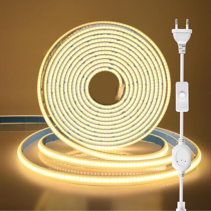 220V Cob Ruban À Led Avec Interrupteur, 288LedsM Bande Led Lumineuse — free download