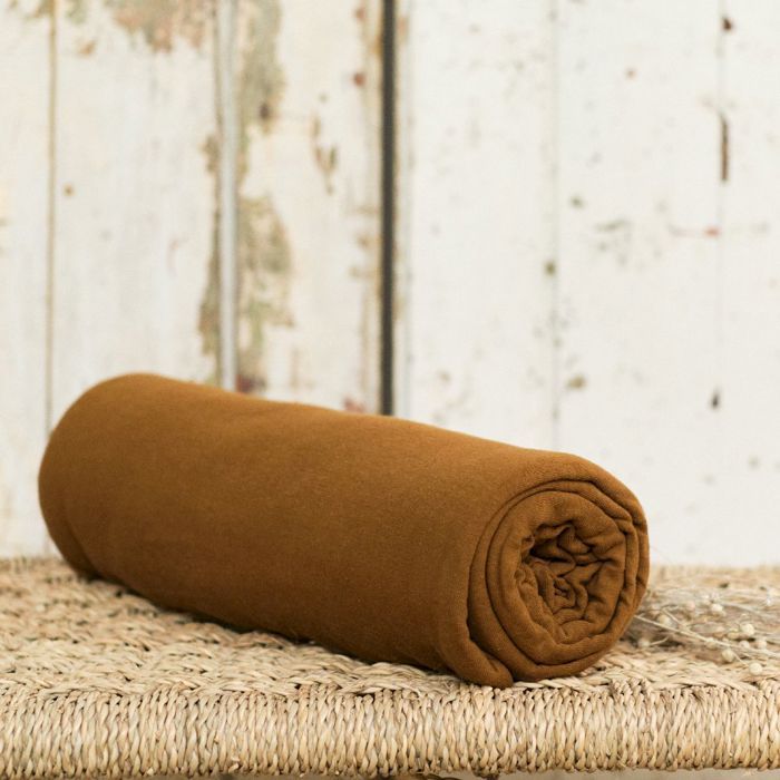 Drap housse extensible ESSENTIAL - TODAY - Bronze 140x190 cm
