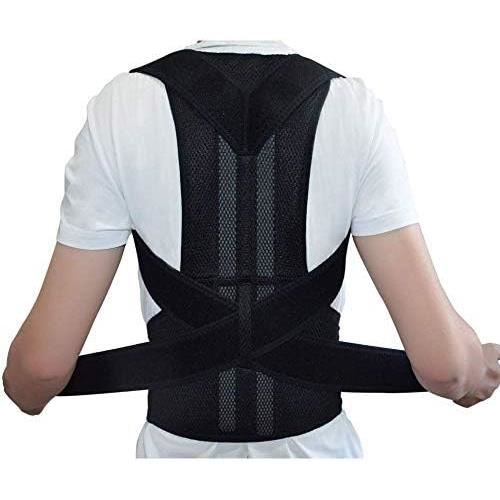 Bande Correction Dos Posture Dos Ajustable Posture Correcteur Pour Les Hommes Et Les Femmes Epaule Correction Ceinture Ceintu H571 Cdiscount Sport