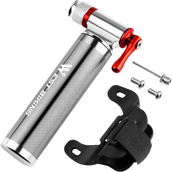Pompe Manuelle Vélo Topeak Roadie 2Stage - Valve Presta, Pression Max 11 Bar, Compacte Avec Support Cadre