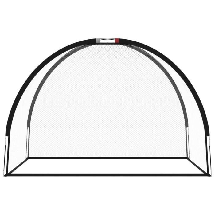 Filet D'entraînement Golf 3x3m - Polyester Résistant Pour Jardin Ou Intérieur - Avec Boucle Et Câble élastique