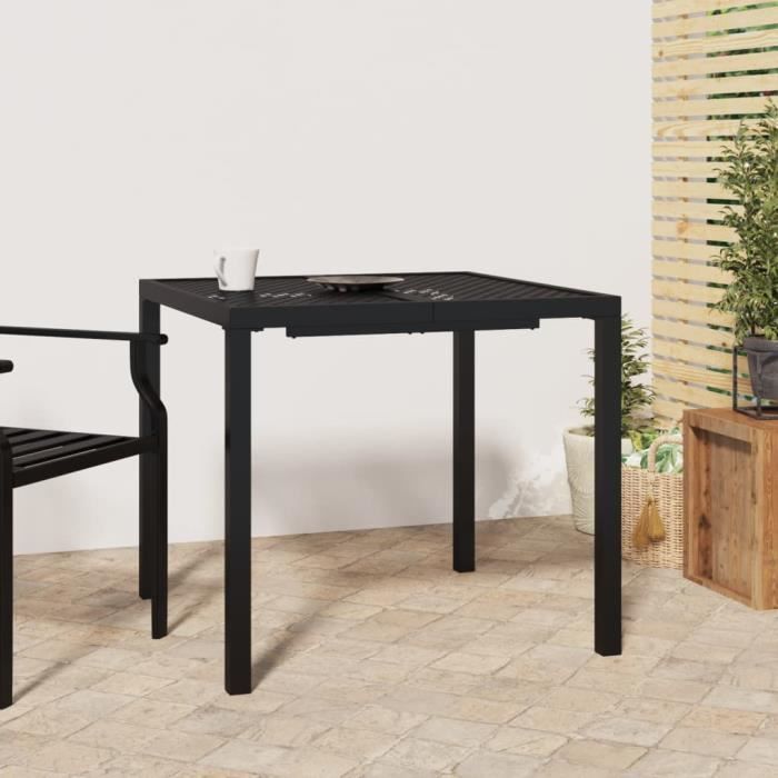 Vidaxl Table de jardin 80x80x72 cm
