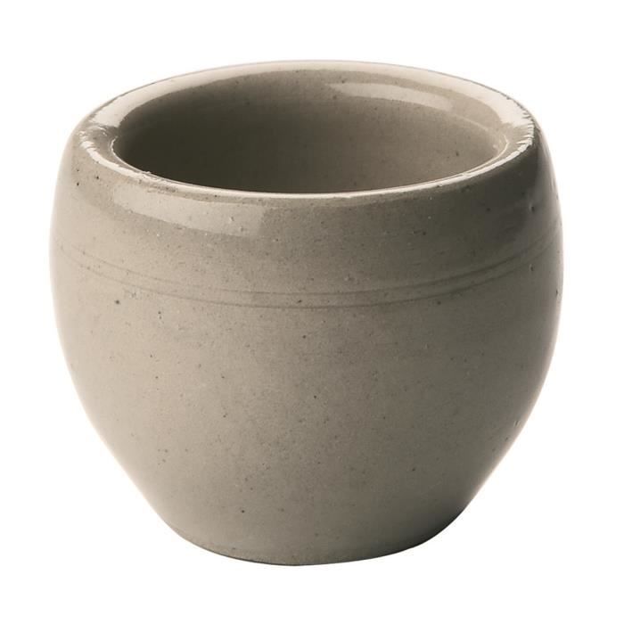 Lot De 5 Petits Pots En Grès Numérotés, Fabriqués En France - Idéal Pour Beurre, Sauces, épices