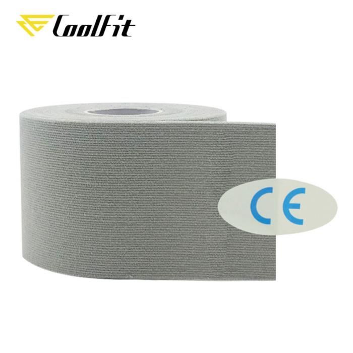 CKeep Lot de 2 rouleaux de ruban de kinésiologie non coupé