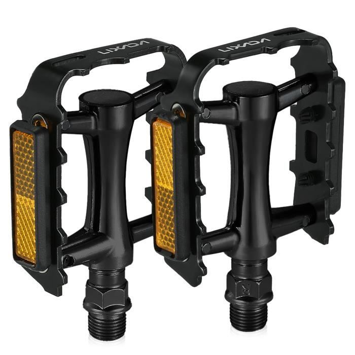 PEDALE Bike Pedal Lixada V lo P dales L ger 9 16IN Roulement V lo