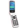 Téléphone portable à clapet pour séniors DORO 6820 - Rouge - Écran 2,8 po - Batterie 950 mAh-1