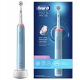 Brosse à dents électrique Oral-B Pro 3 3000 Sensitive Clean + 8 embouts de remplacement-1