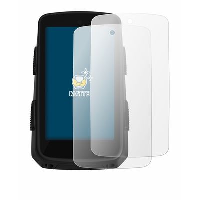 Coque Silicone + 2 Protections écran Verre Mat Pour Hammerhead Karoo 3 - Kit De Protection Complet Anti-chute, Antireflet