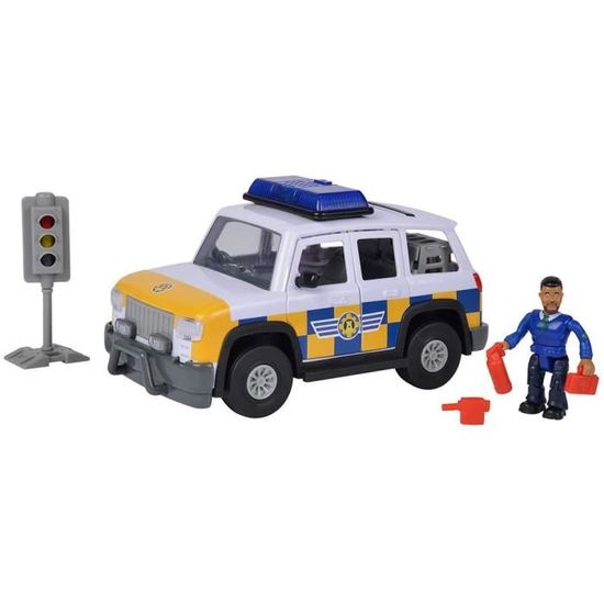 Cadimus – Lot De 10 Voitures Miniatures – Police Et Pompiers – Jouets à Friction Dès 1 An