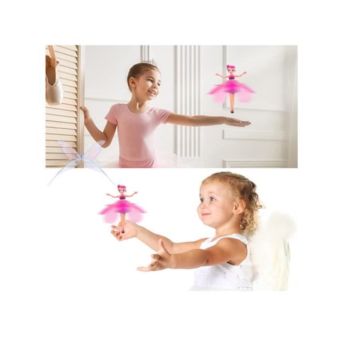 Poupée princesse fée volante magique, jouets de fée volante pour filles,  jeu de jeu RC jouet volant Mini drone jouets d'intérieur - Cdiscount Jeux -  Jouets