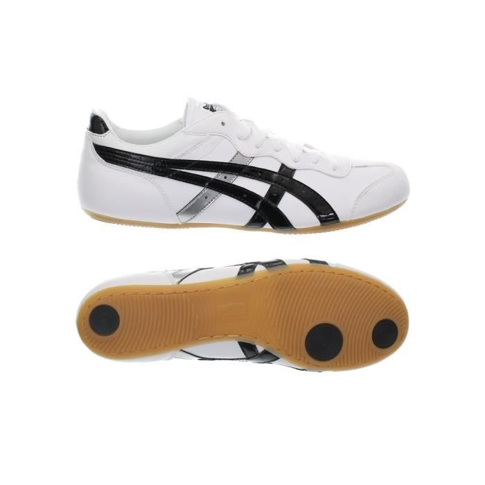 Baskets ASICS Whizzer Blanc Homme Adulte Blanc Cdiscount Chaussures