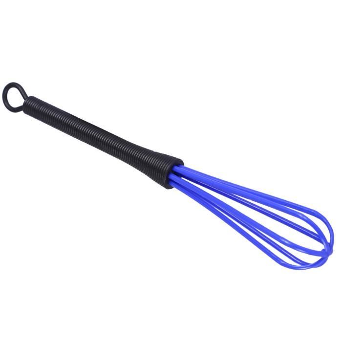 Lot 5 Fouets Mélangeurs En Plastique - Pour Teinture Cheveux, Cuisine - 18 Cm - Colorés