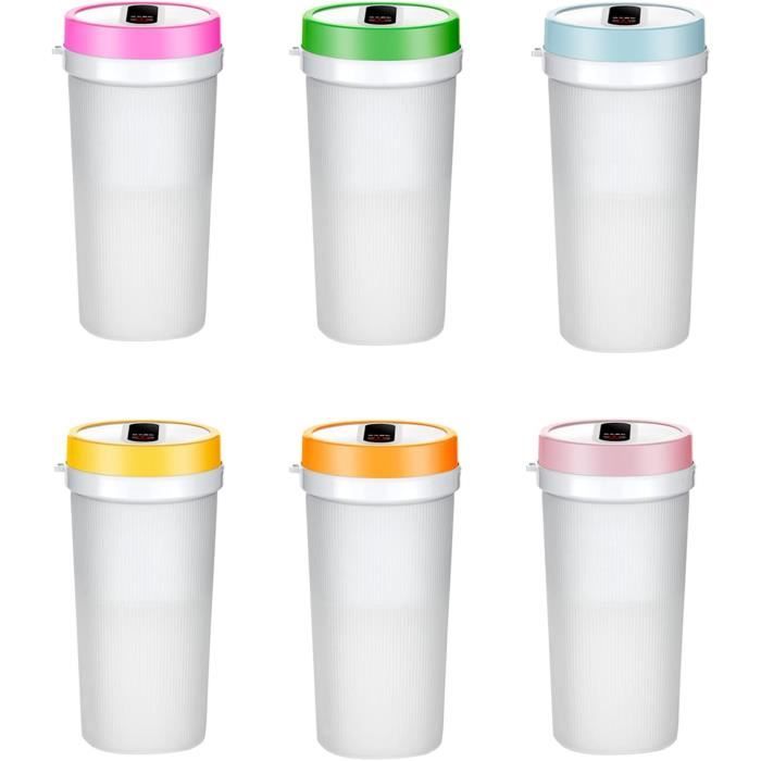 Mixeur Portable, 2000 ml Gourde Mixeur Rechargeable USB pour Smoothie/Milk-shake/Fruits, Mini Blender Sans Fil pour Sport Camping Fitness