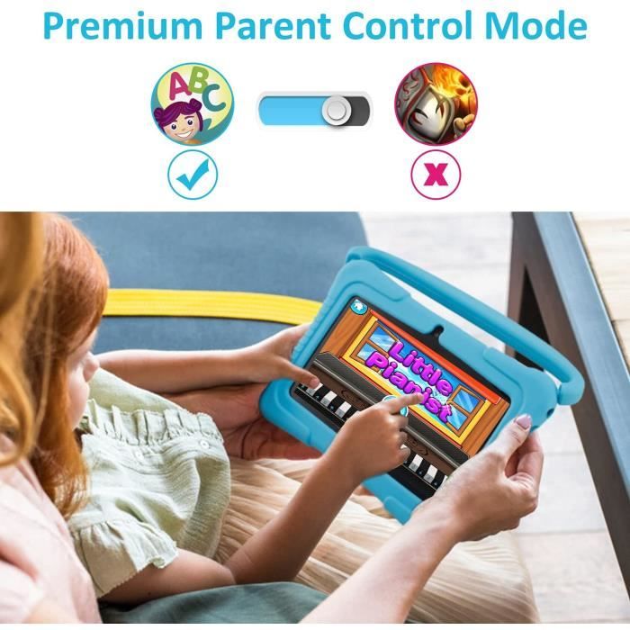 Tablette pour enfant, stylet Wi-Fi, 7 pouces, 2 Go de RAM, 16 mots, M,  Android 2023, M7, façade Core, écran IPS 9.0*1280, nouvelles ventes, 800 -  AliExpress