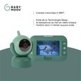 Babymoov Babyphone vidéo YOO Twist - Caméra motorisée avec vue à 360° - Technologie Sleep - Vision nocturne-2