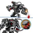 LEGO® 76277 Marvel L’Armure Robot de War Machine, Jouet de Robot avec : 3 Canons de Tir, Personnage MCU-2