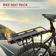 Porte-bagages Porte-siège de vélo VTT bicross bicyclette siège Transporteur assis siège arrière pour vélo Accessoire de Vélo CYCLES-2