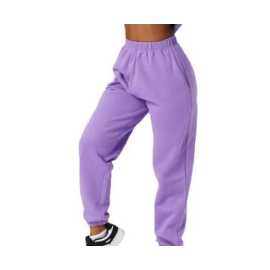 Pantalon Jogging Large Femme - Taille Haute élastique - Coton Confort - Sport/yoga/lifestyle