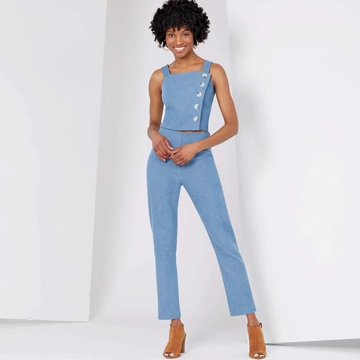 Patron New Look 6776 - Robe Avec Variations De Manches Pour Jeunes Femmes