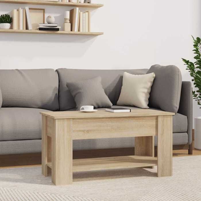 vidaXL Table Basse Table d'Appoint Bout de Canapé Table de Salon Meuble