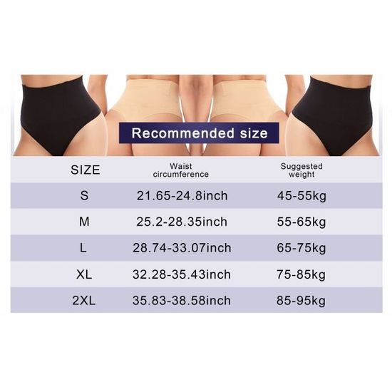 String Gainant SOLO ACTFIT Femme - Taille Haute, Ventre Plat, Invisible Sous Les Vêtements