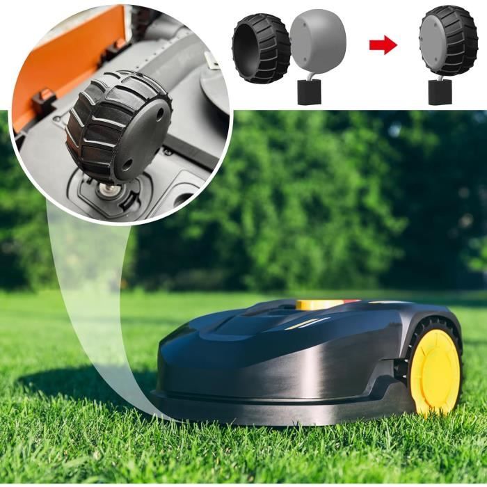 Jantes enjoliveurs pour pneus Worx Landroid S300 M500 M700 M1000 robot tondeuse PPS - France