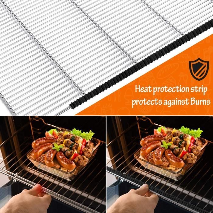 Feuille de four de grille de protection de feuille de tapis de cuisson de  four à micro-ondes réutilisable pour la cuisine - Cdiscount Maison