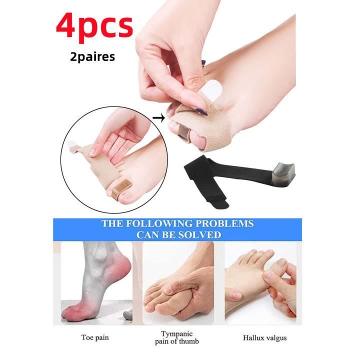 Meiliyizu Lot De 20 Grandes Sangles Correctrices Pour Orteils