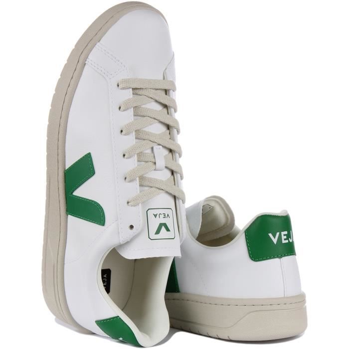 Baskets Femme VEJA Urca CWL Blanc vert Tige synthetique