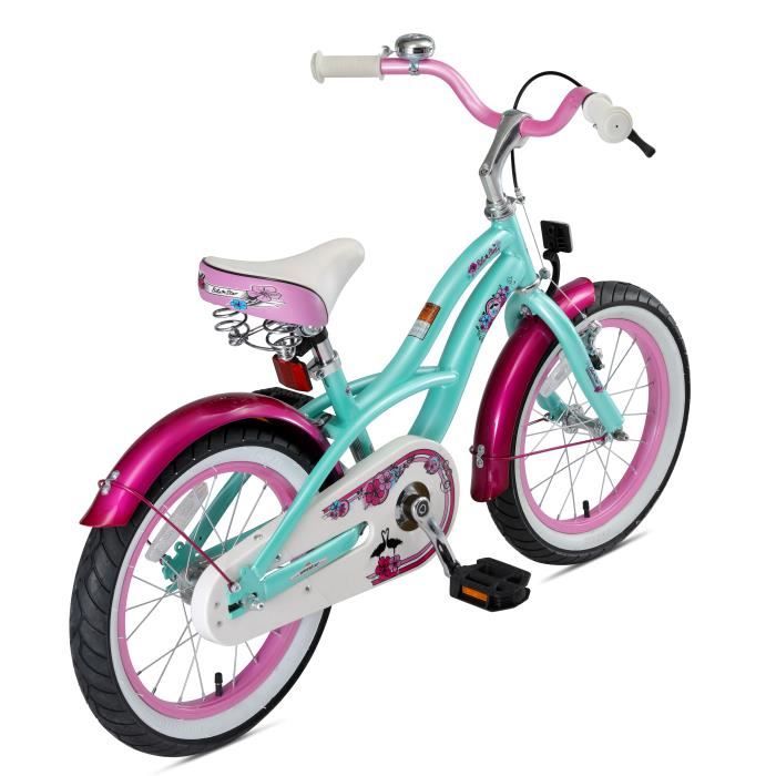 Bathrena Vélo pour enfant de 16 pouces, garçons et filles, vélo