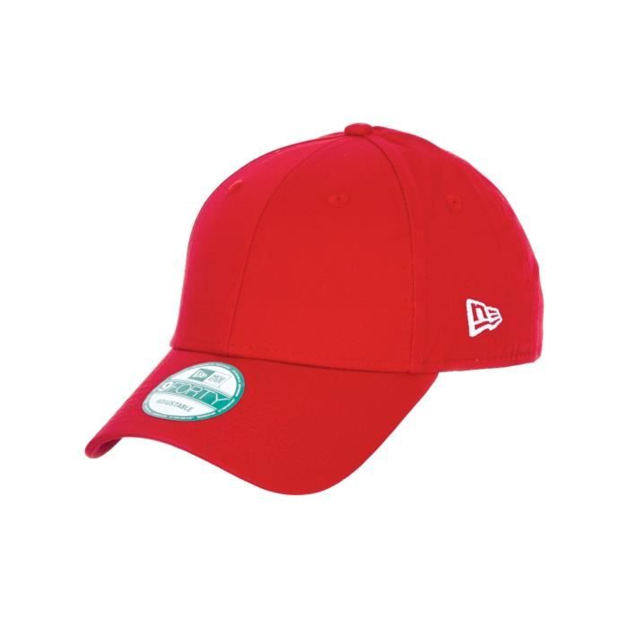 Casquette Enfants Clique Rouge Réglable - Neuf Sans étiquette, Unisexe, Style Avec Visière