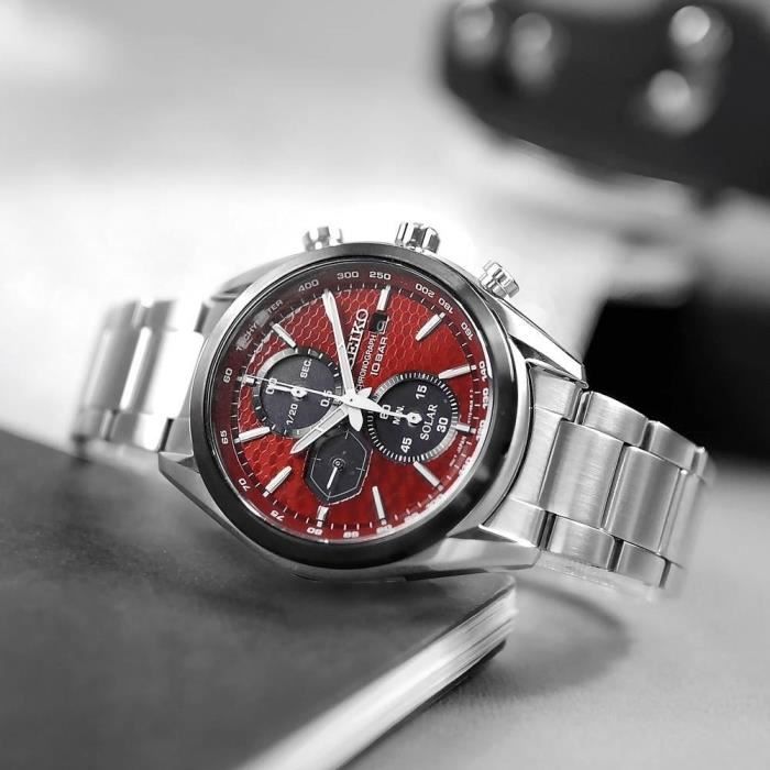 Montre seiko online homme solaire