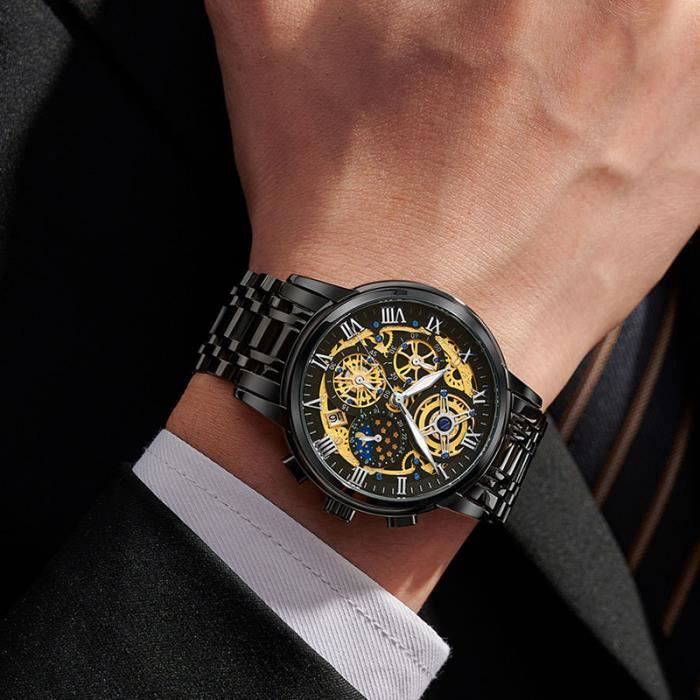 Montre online cadran squelette