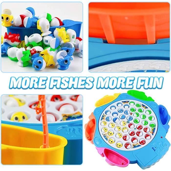 Jeux Peche A La Ligne Enfant Jeux Musical Avec Poisson Plastique Canne A Peche Jouet Poisson Enfant Jeu Educatif Jeux De Societe Fille Garcon 3 4 5 Ans Jeux Peche A La Ligne Enfant Jeux Musical Avec Poisson Plastique Canne A Peche Jouet Poisson Enfant Jeu Educatif Jeux De Societe Fille Garcon 3 4 5 Ans