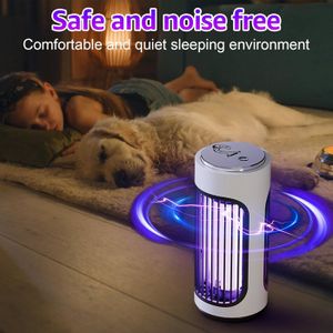 Piège À Insectes Électrique USB Piège À Mouches Électrique Automatique Rotatif Muet Tue Mouche