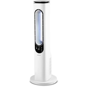 Inlzdz Ventilateur Pale 3 Lames Plastique Pour Ventilateur Colonne Ou Pied - Remplacement Noir