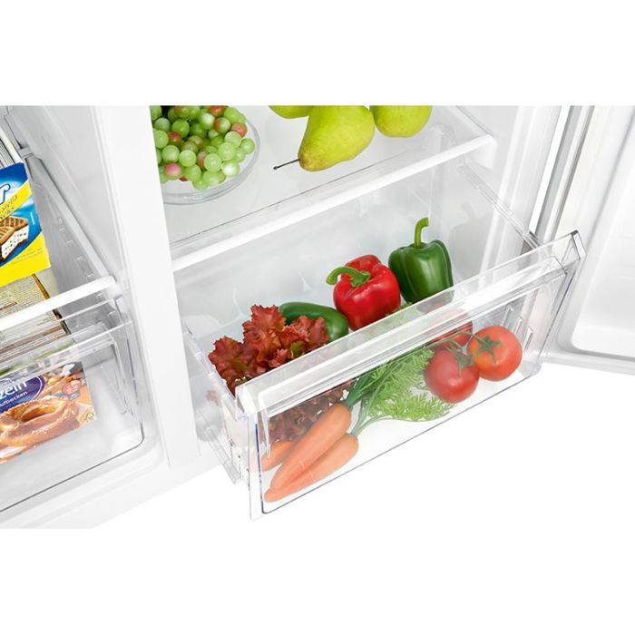 SIEMENS Réfrigérateur congélateur bas KF96NVPEA, iQ300,183 x 91 cm, Inox, HyperFresh - Achat & prix