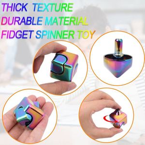 Lot De 6 Toupies à Friction – Gyroscopes à Doigt Colorés – En ABS – Idéal Cadeau Anniversaire Et Fête – Dès 4 Ans – Ludique Et éducatif – Portable