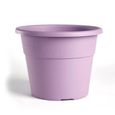 Jardinières et pots de fleurs - Pot de fleurs - HEDERA - D 25 cm - Lavande Violet-0