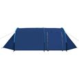 FOR Tente de camping 4 personnes bleu marine et bleu clair - Qqmora - DRG86268-0