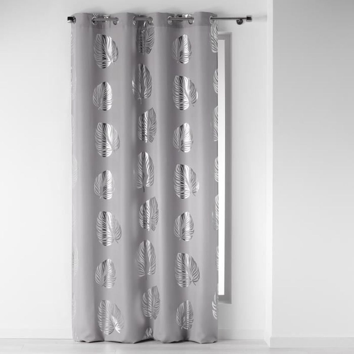 Rideau A Oeillet Gris